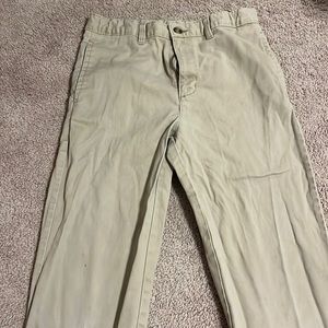 khaki baggy jeans